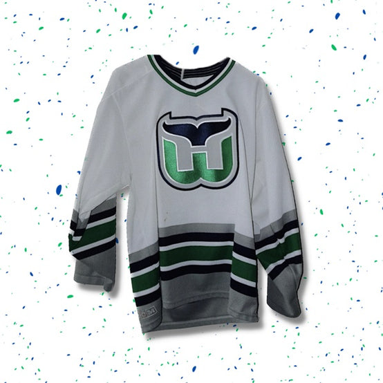 Whalers Jersey, White (Size S/M)