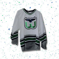 Whalers Jersey, White (Size S/M)