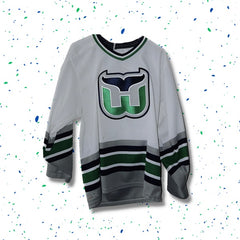 Whalers Jersey, White (Size S/M)