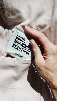 Good Morning Beautiful Towelette 7 Day Bag