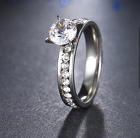 CALLISTO ♡ All around circular crystal Ring