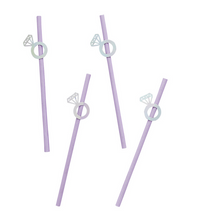 Diamond Ring Paper Straws