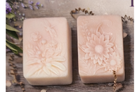 Premium Mother's Day gift box, Limited Edition Rose and Coconut Milk Cold Process Soap. Handmade, all natural
