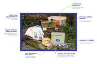 The Creature Crew Subscription Box for more than one child