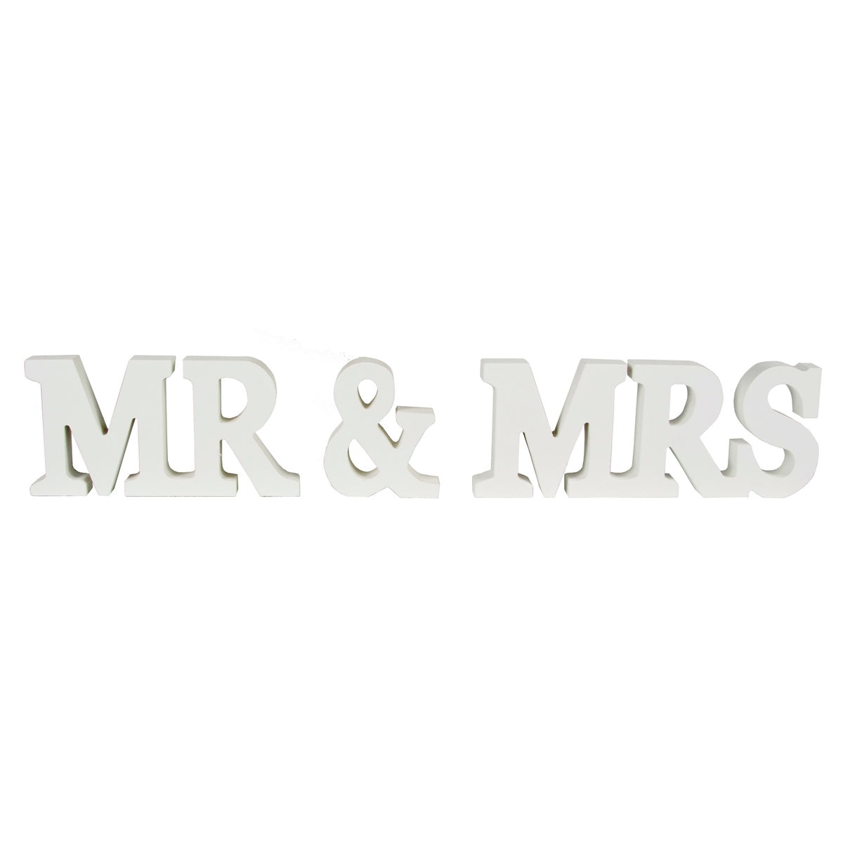 "Mr & Mrs" Standing Letters