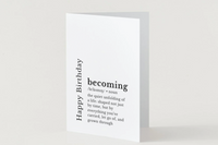Birthday Greeting Card with Loose Leaf Tea by Aura Herbal Teas