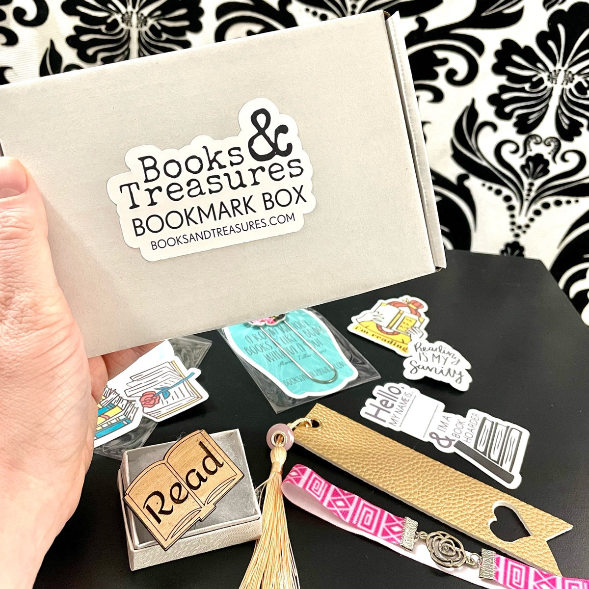 Handmade Bookmark Box