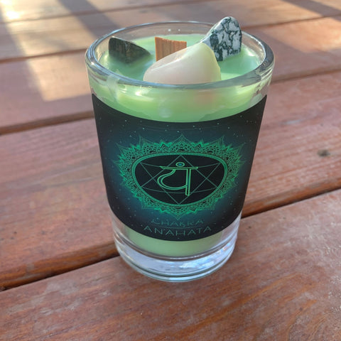 Heart (Anahata) Chakra Candle - The Fourth Chakra