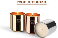 3-Piece Scented Coconut Soy Candle Set - Lemon, Magnolia & Patchouli | 4oz Eco-Friendly Aromatherapy