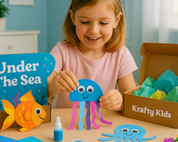 Monthly Craft Box (Ages 6-8) + Sibling