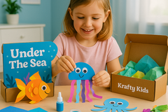 Monthly Craft Box (Ages 6-8) + Sibling
