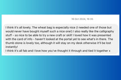 Positive review of the Dopamine Delivery and the items received as part of the first box, including how the customer will use them