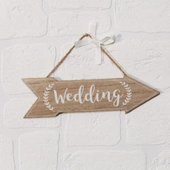 Set of 3 Wooden Wedding Signs