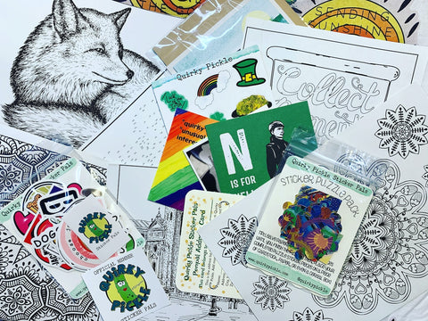 Quirky Pickle Sticker Pals Basic Kit-of-the-Month (one time, no subscription)