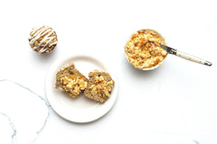 Peaches and Cream Muffins - DIY Baking Kit by CrumbleCrate