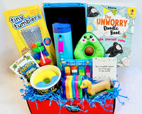 •Elemental Bottle
•Unnworry Book
•Tiny Tumblers
•LCD Tablet
•Felt Popper
•Scented Erasers
•Needoh 
•DIY Ball 
•MadMattr
•Stretchy Daschund