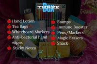Teacher classroom supplies,back to school, school supplies, teacher appreciation gifts, teacher survivial kit