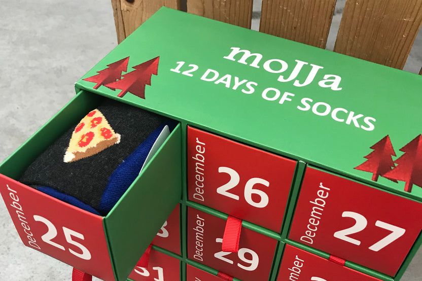 12 Days of Socks Holiday Gift Box