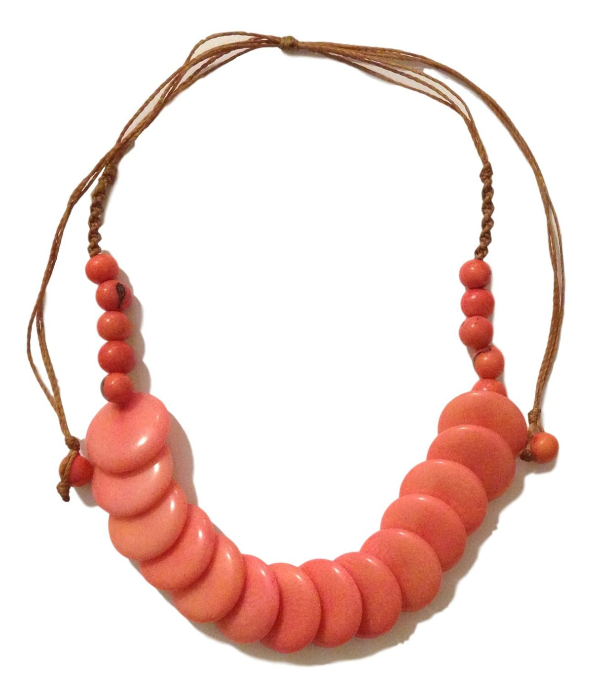 Pink Tagua Necklace
