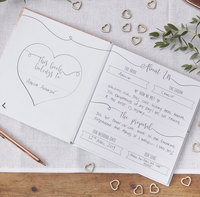 Rose Gold Foiled Wedding Planner