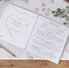 Rose Gold Foiled Wedding Planner