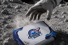 Space subscription gift box featuring astronomy surprises, cosmic collectibles, galaxy accessories, and educational items.