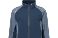 Inside The Leather & Cratejoy: Women's waterproof pullover in blue hues. The perfect top layer for those chilly rounds. 