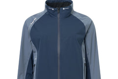 Inside The Leather & Cratejoy: Women's waterproof pullover in blue hues. The perfect top layer for those chilly rounds. 