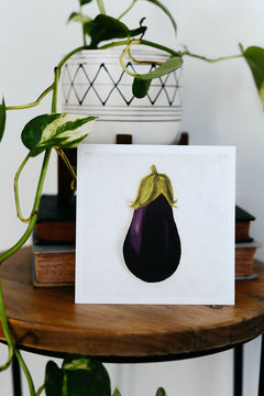 Eggplant Any Occasion Card