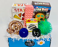 Fidget Toy, Tangle toy, Tween toys, teen subscription box, sensory toy box, Autism, special needs, magnetic blocks, brite ball, weighted toy