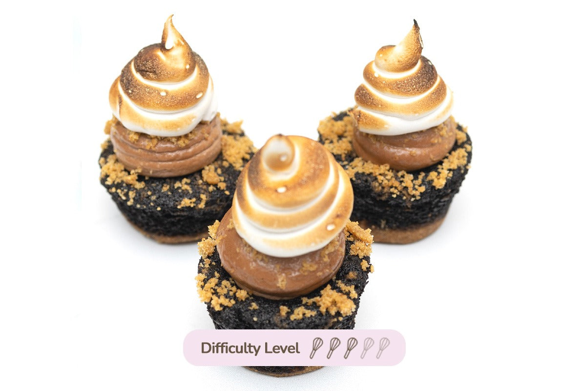 S'mores Cupcakes - DIY Baking Kit by CrumbleCrate
