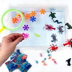 Ocean Adventure Themed Therapy Sensory Bin
