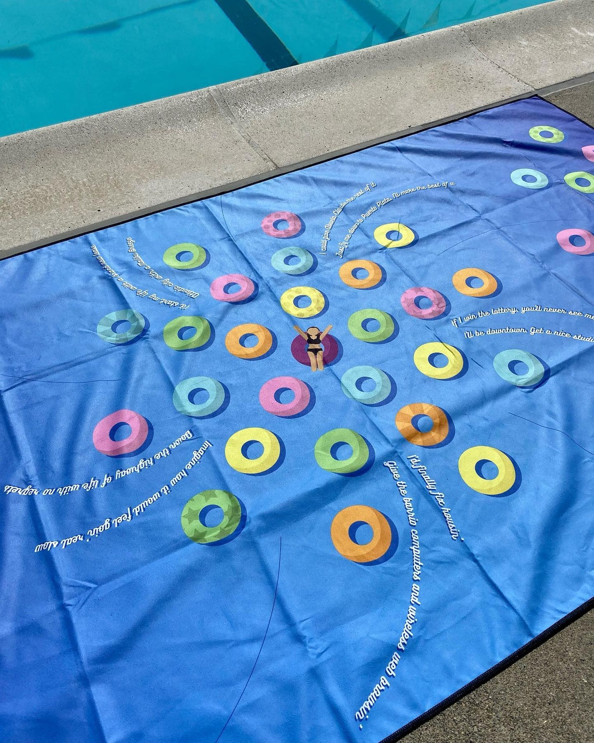 In The Heights inspired 96000 Beach Throw Towel - Now discounted!