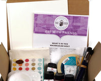 Art With Friends Watercolor Kit for 2