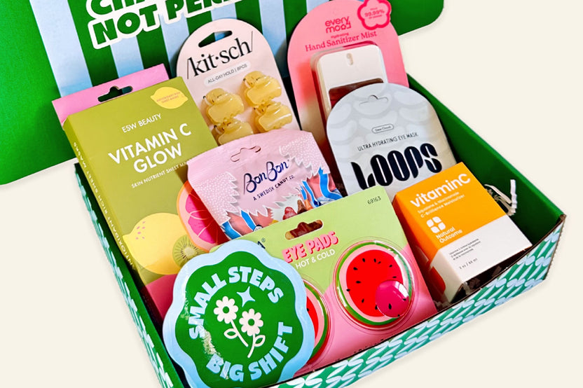 WISHBOX subscription box for tweens and teens filled with curated lifestyle products