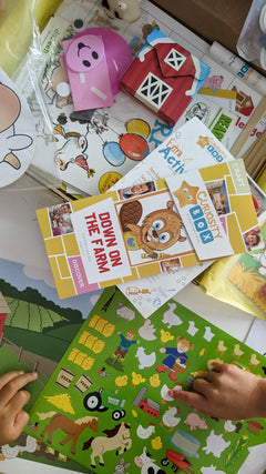 Down on the Farm Craft Box for Ages 2-4