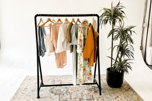 each season we collect wonderful vintage from the best of the resale shops, rack of natural layers for fall