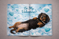 One-time Valentine’s gift box for wiener dog lovers from the Cult of Wiener, featuring themed items, keepsakes, and playful dachshund design