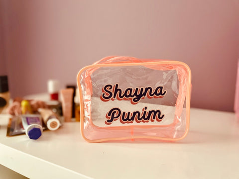 Shayna Punim Makeup Bag