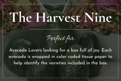 The Harvest Nine - Locally Delivered, See Details