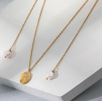 ROSE PEARL ♡  Pendant Natural Freshwater Pearl