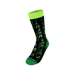 Music Note Matrix Socks from the Sock Panda (Tween Sized)