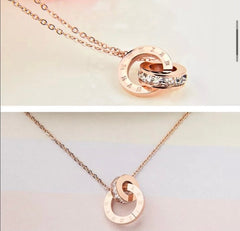 ROMAN ♡ AAA CZ Titanium Steel Tarnish free Necklace