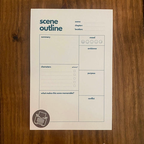 Scene Outline Notepad