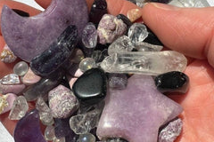 Mystery Crystal Box | TikTok Crystal Mystery Box - Crystal Confetti - Mystery Scoop - Mystery Crystal Candle