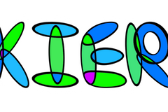 Personalized sticker design for one member. All name designs by Quirky Pickle are made to order & only for that one person. 