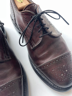 Austin Phillips Wing Tip, Dark Brown (Size 11 M)