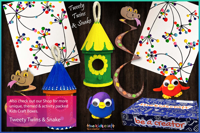 A Robot's Winter with a GOAT, DIY Kids Arts & Crafts Kits (Ages 3-9)