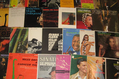 Sample of types of the 1960-80s Jazz box option.  These are just examples, not the exact records that you would receive.