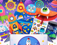 Another view of Solar System Craft box ages 3-5